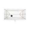 Baño Stokke XL flexibath - transparente Beige Baño Stokke XL flexibath - transparente Beige
