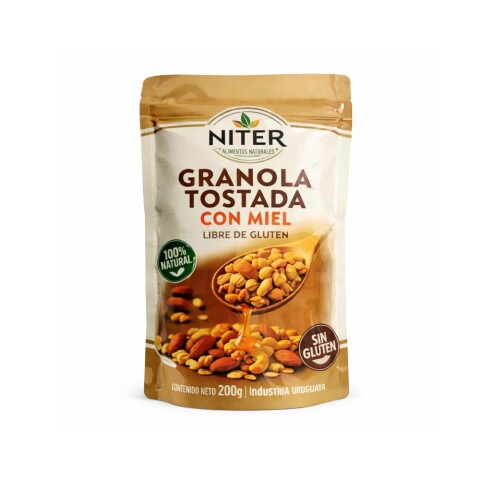 GRANOLA TOSTADA CON MIEL S/GLUTEN 200G Granola Tostada Con Miel Niter