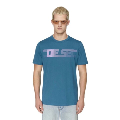 Polo Para Hombre T-Just-E19 Blue