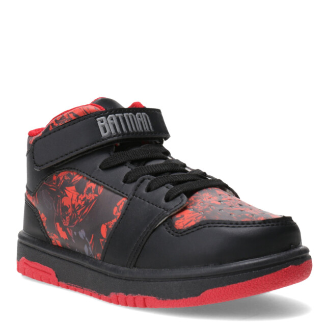 Championes Infantiles DC Batman Negro - Rojo