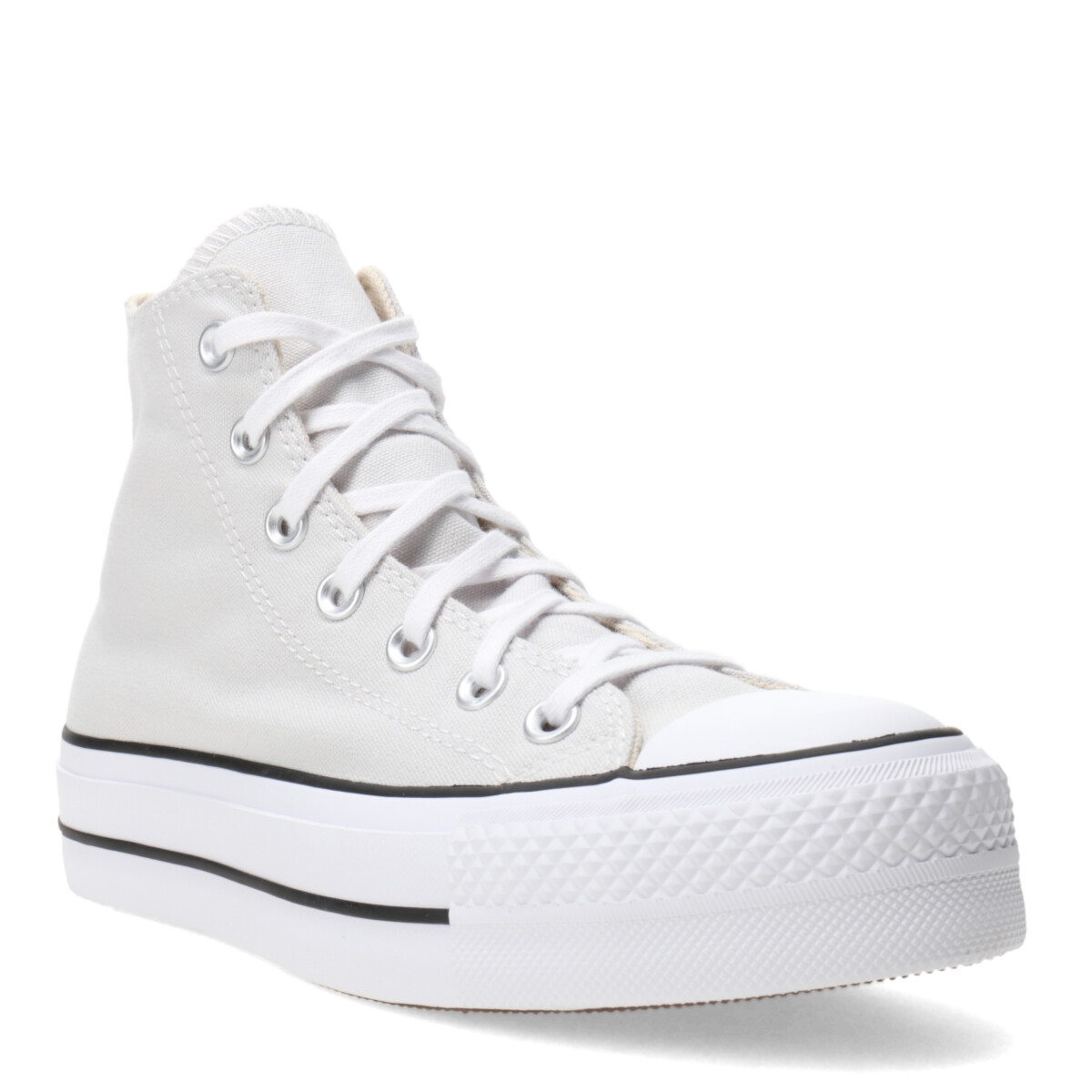 Championes de Mujer Converse Chuck Taylor All Star Lift Platform Canvas Converse - Gris - Blanco - Negro 