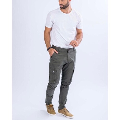Pantalón cargo para hombre UFO Pilgrim Verde Verde