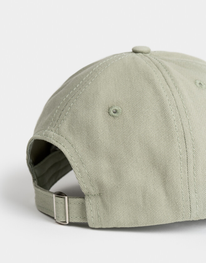 Caps Clasico Gorra Canvas "tennis Season" - Verde Medio