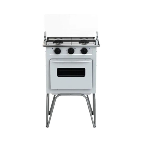 COCINA A GAS QUEEN 225-BC 2H Blanco