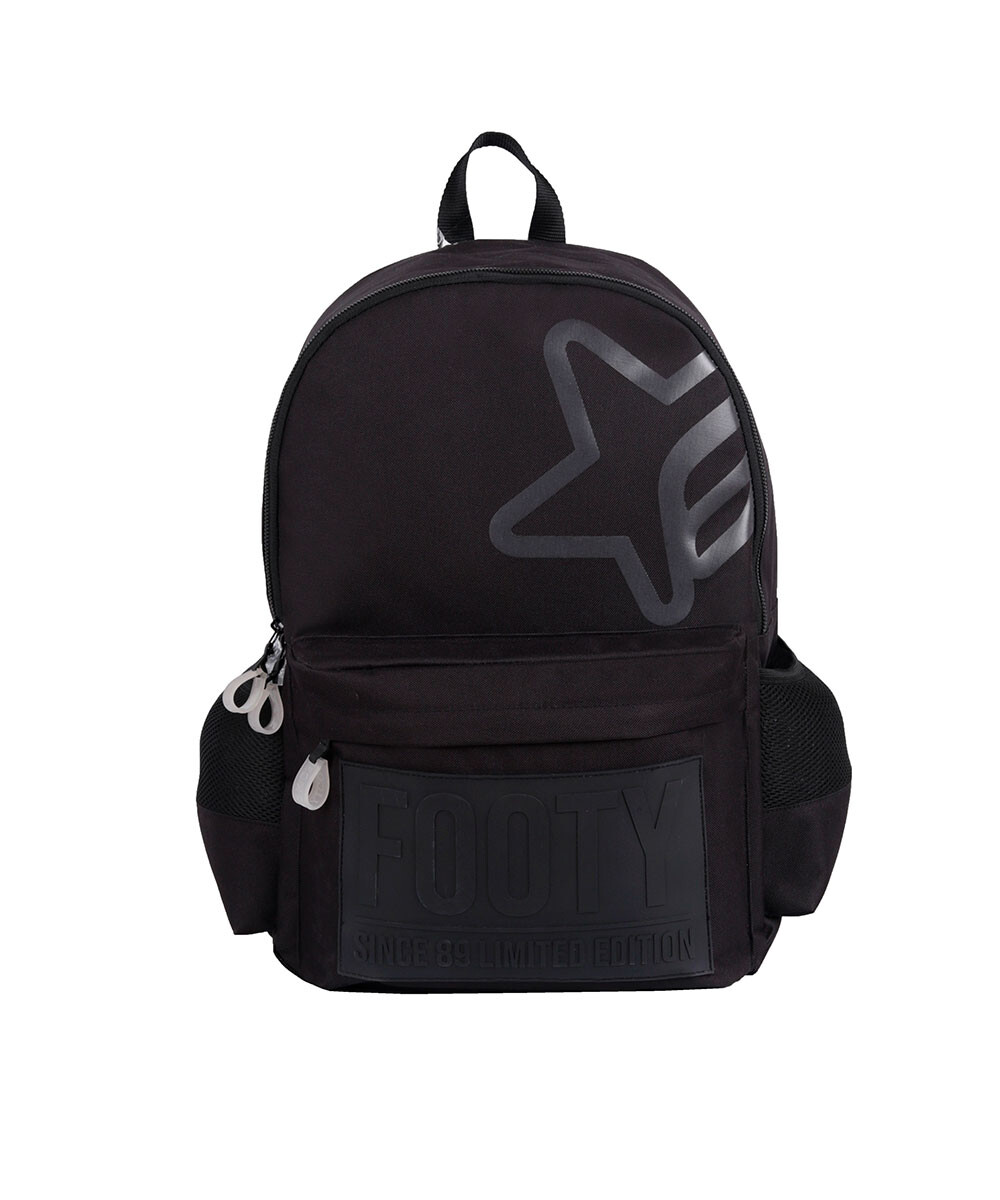 Mochila Footy Estrella - Negra 