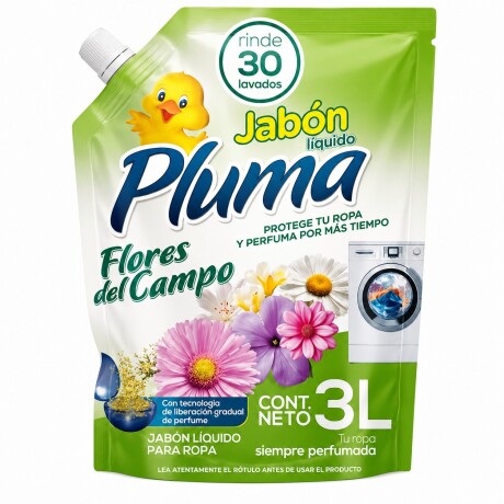 JABON LIQUIDO PLUMA FLORES DEL CAMPO DOYPACK 3LTS 001