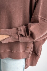 Sweater Lavado Marron