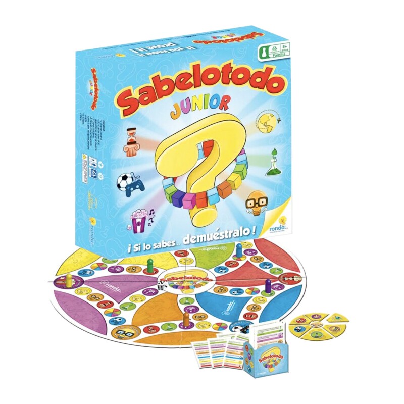 Juego de mesa Ronda Sabelotodo Junior Juego de mesa Ronda Sabelotodo Junior