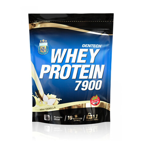 Gentech Suplemento En Polvo Whey Protein 500 Grs Vainilla