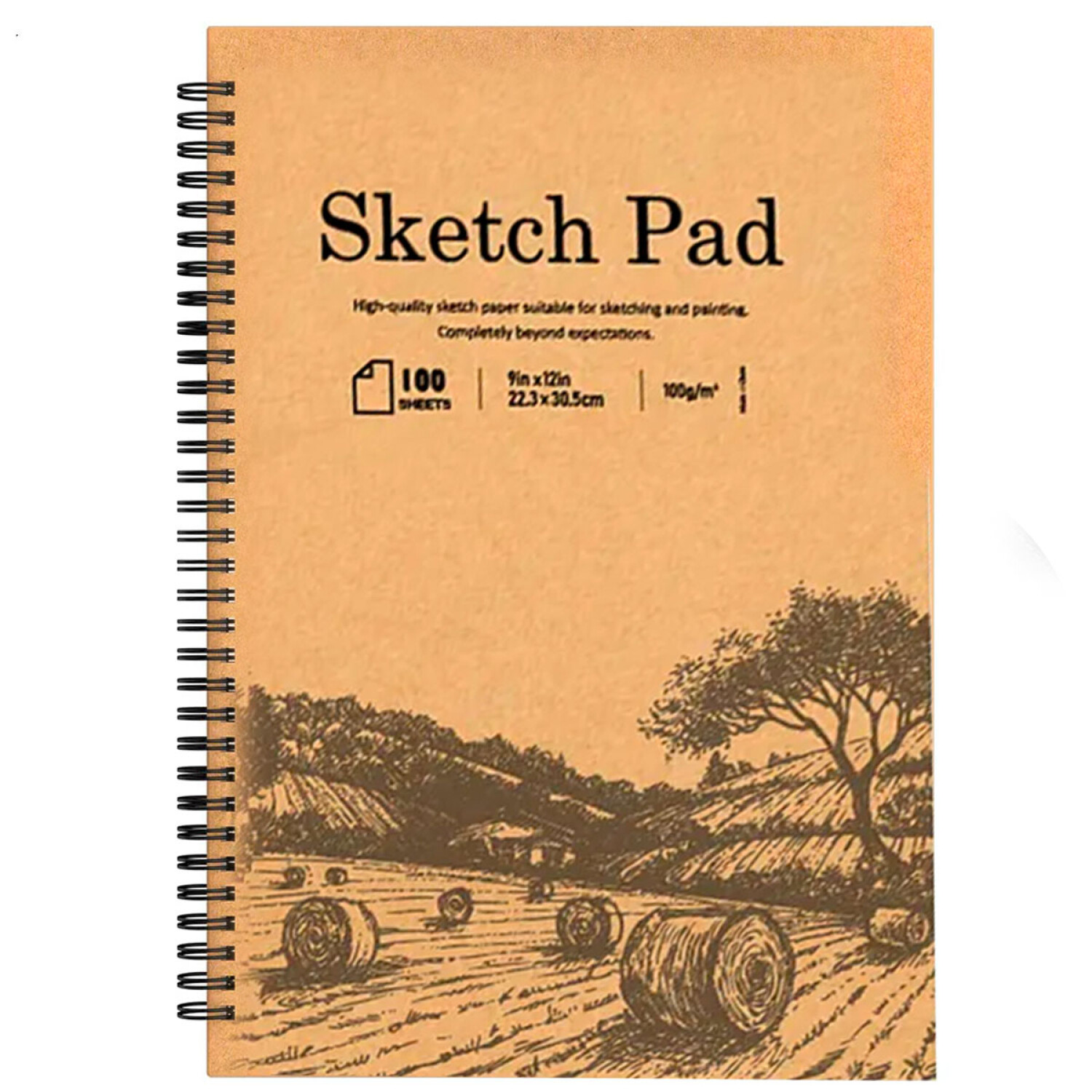 Cuaderno de Dibujo: Lindo Cuaderno Para Dibujar, 22cm X 28cm. 100