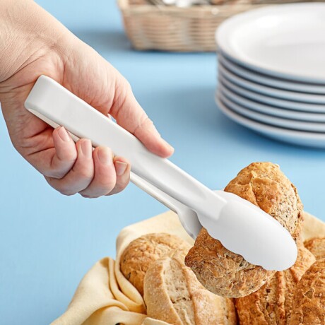 Pinza Buffet Policarbonato 23 cm Blanco Pinza Buffet Policarbonato 23 cm Blanco