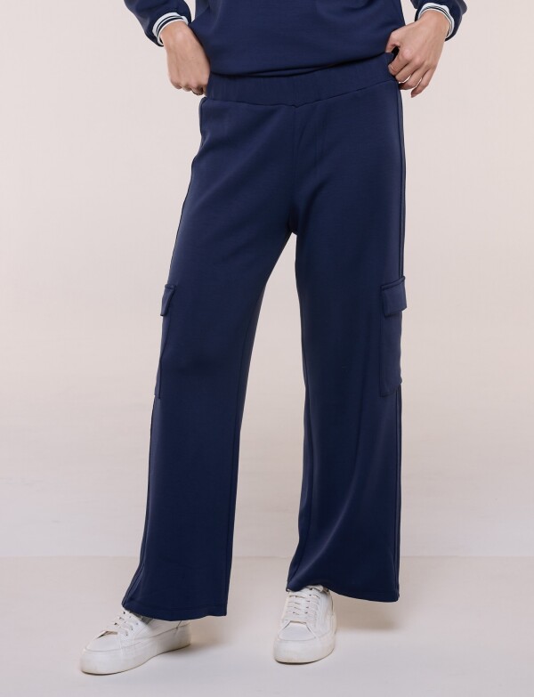 Jogger Recto Cargo AZUL