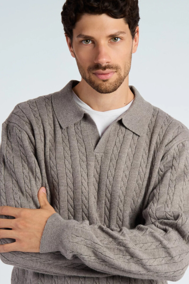 Polo Equinox Gris