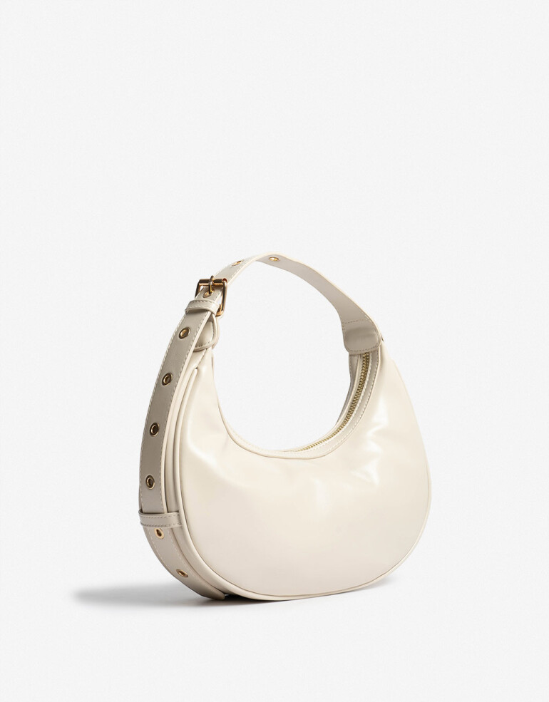Saca Cartera Formato Saca - Blanco Crudo