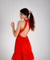 Vestido Amanda rojo