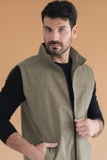 Chaleco Casual. Verde Musgo
