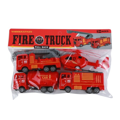 Set de bomberos Vehiculos Set En Bolsa 19*31cm