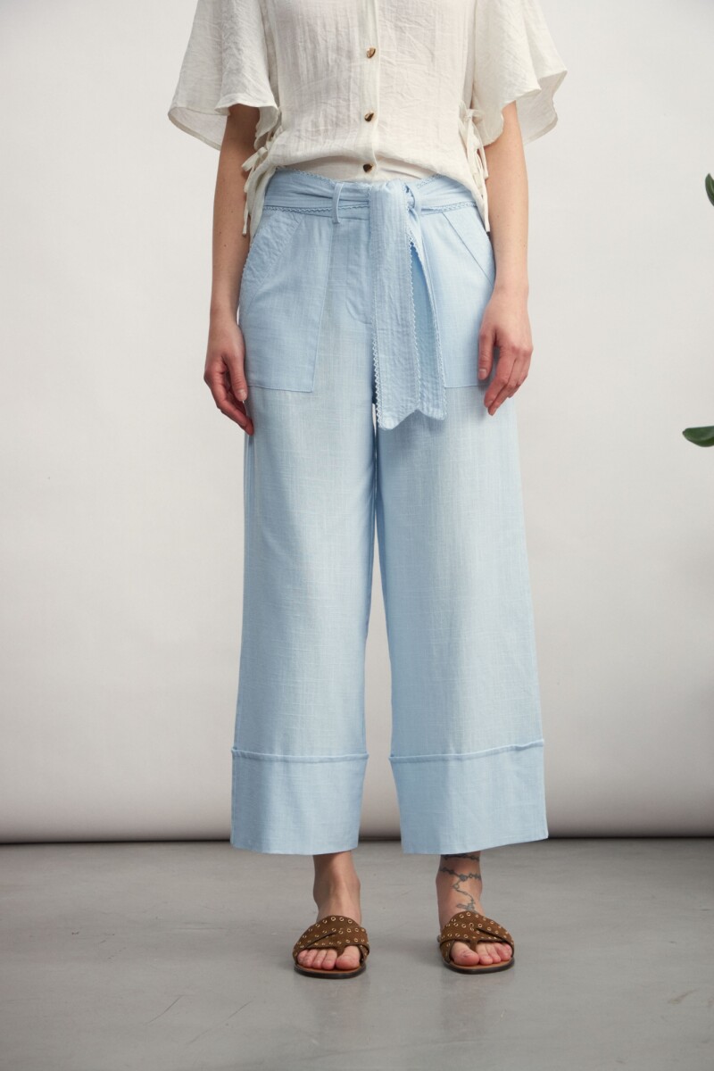 Pantal�n Priscila - Celeste 