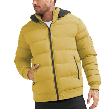 Campera Inflada North Sails N+ Abrigo Excelente Amarillo 2