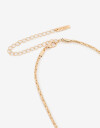 Collares Cortos Metal Collar Corto Metal Delicado - Dorado