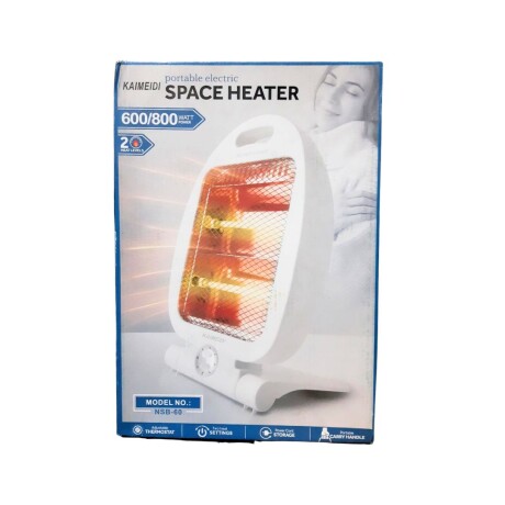 ESTUFA CUARZO KAIMEIDI OVALADA CUARZO 600/800W SPACE HEATER NSB-60 ESTUFA CUARZO KAIMEIDI OVALADA CUARZO 600/800W SPACE HEATER NSB-60