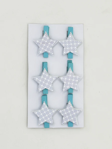 PALILLOS MINI DECORACION AZUL CLARO