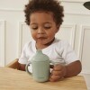 Vaso entrenamiento 100% silicona - buba verde