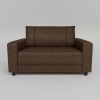 SOFA 2 CUERPOS - TELA MARRON SOFA 2 CUERPOS - TELA MARRON
