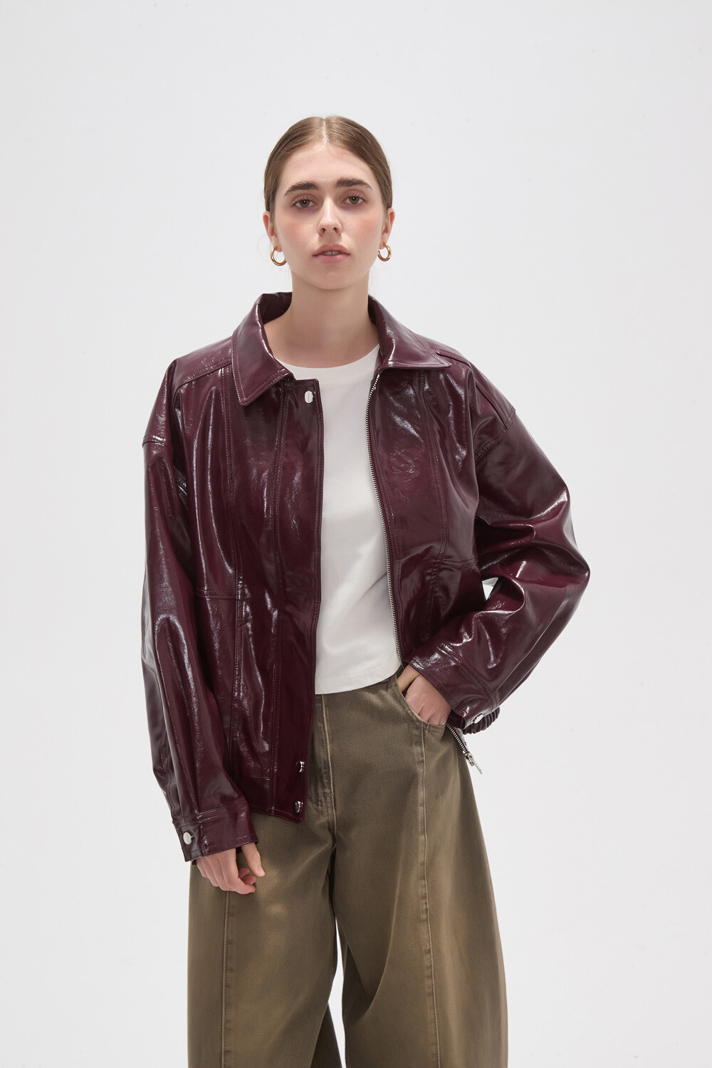 Chaqueta Orelia Bordeaux