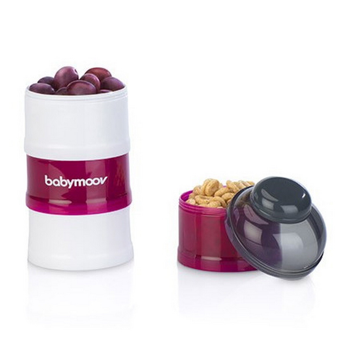 Dispensador formula o snack c/compartimentos 