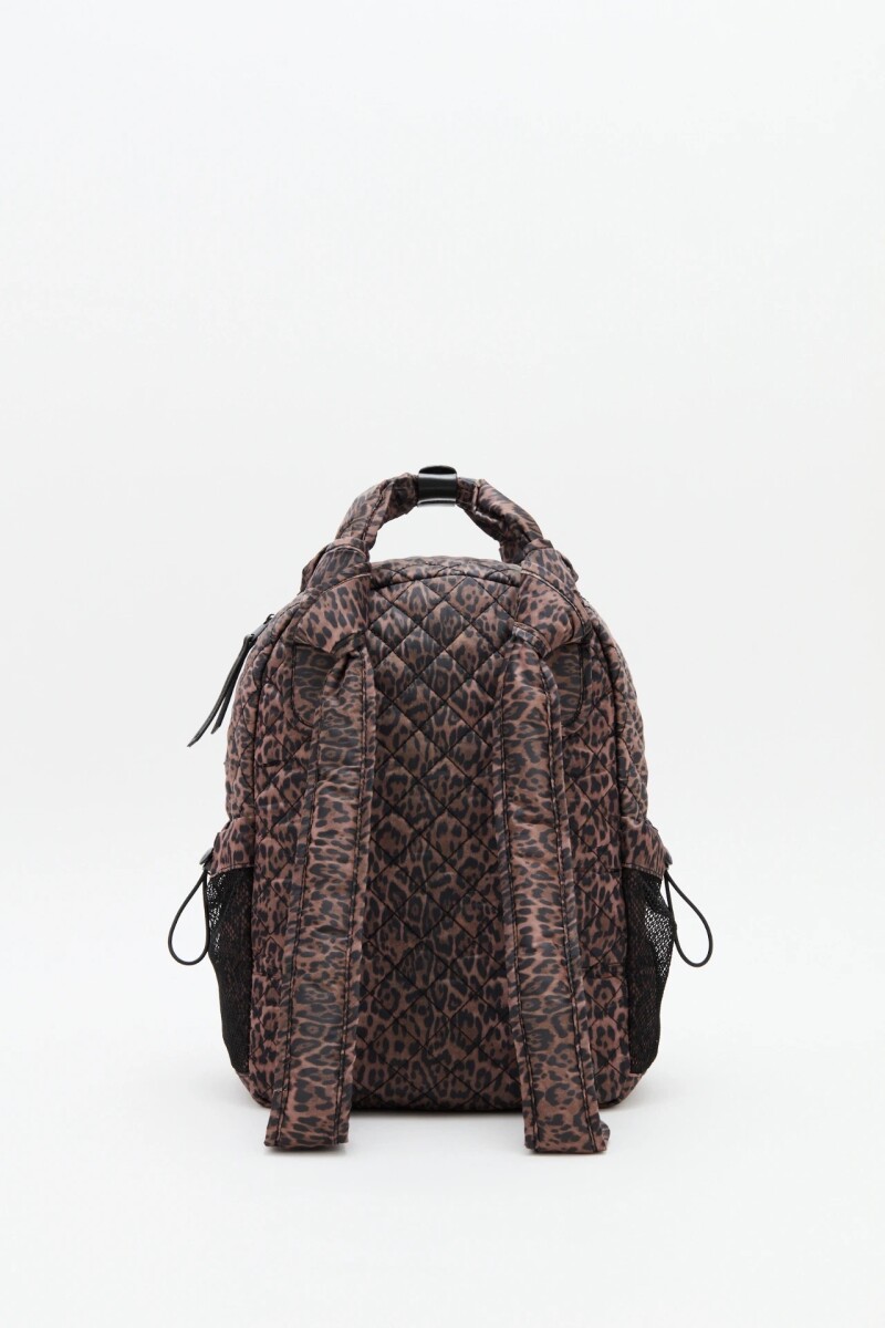 Mochila Animal Matelasse Negro