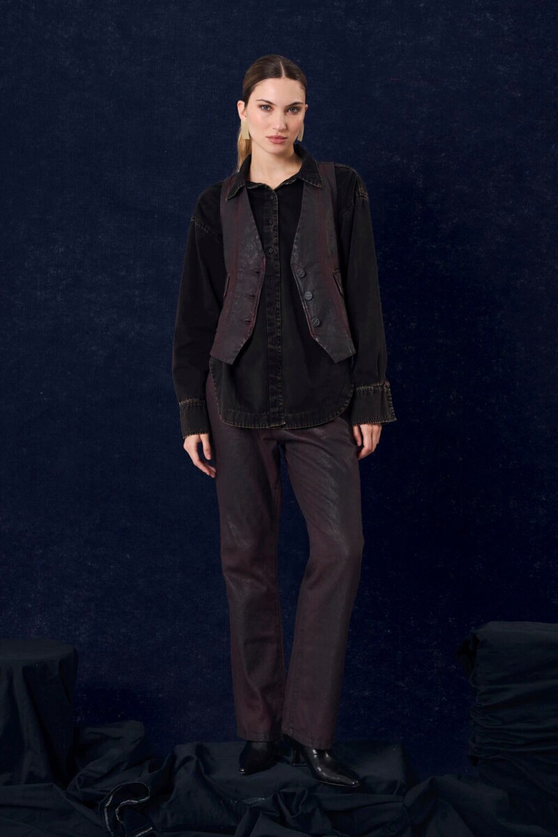 CHALECO MONET BITONO 