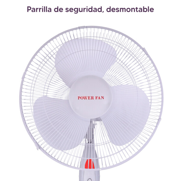 Ventilador De Pie Power Fan Pfs-40-9 VENTILADOR DE PIE POWER FAN PFS-40-9 BLA