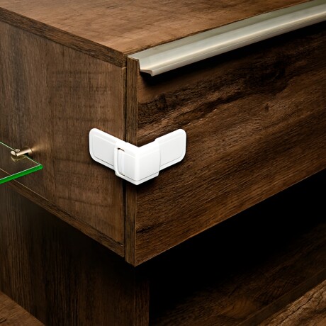 Traba de seguridad para cajones BLANCO