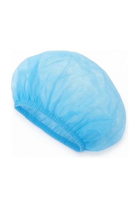 Cofia Gorra Descartable Pack X 100 Unidades Celestes