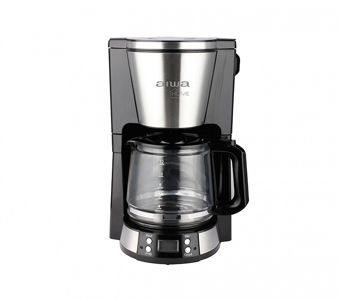 Cafetera Aiwa 1000w 1,5l - Gris 