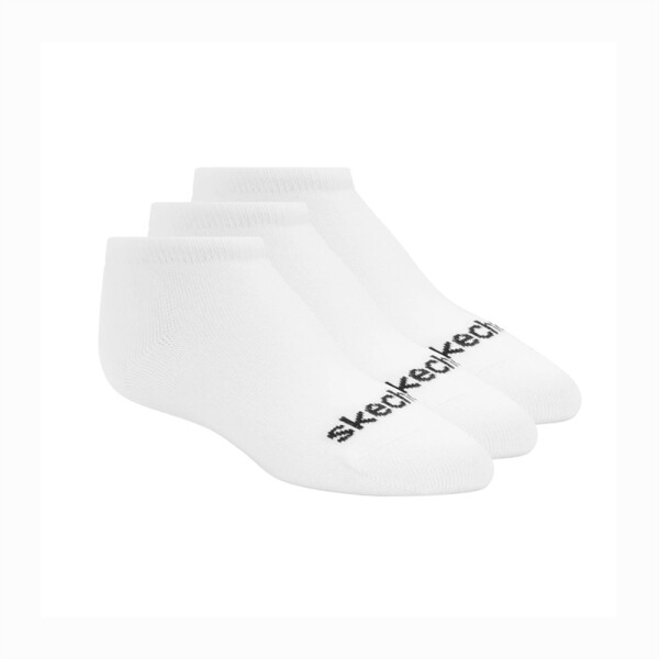 Medias Non Terrry No Show 3 Pares White Traditional