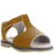 Sandalias de Niña MINI Miss Carol GRACE con velcro y calado Tan