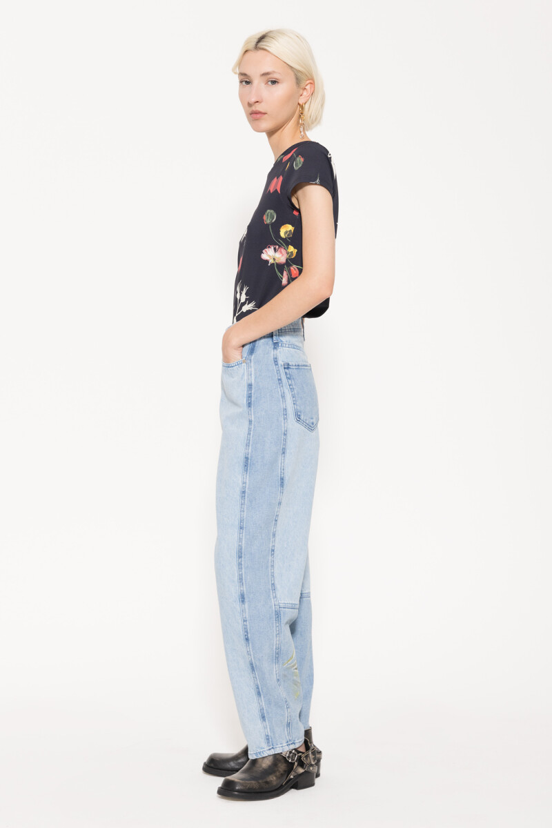 JEANS LUCK Azul