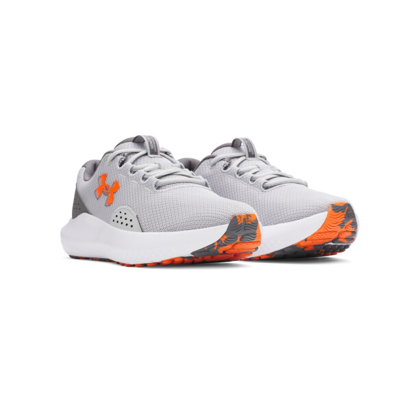 Championes Running Under Armour Charged Surge 4 de Hombre - 3027000-012 Gris-naranja
