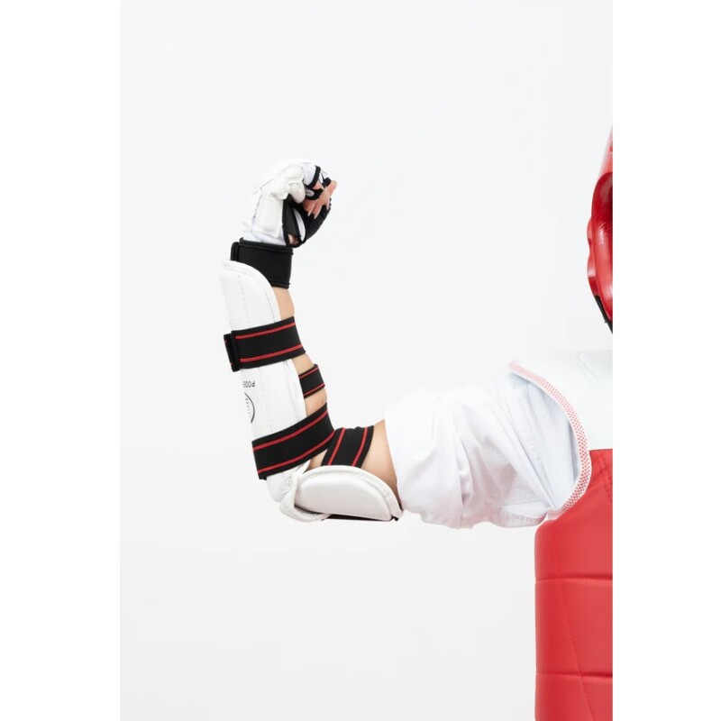 Protector de Antebrazos con Codera L – Blanco ANTEBRAZOS CON CODERA L BLANCO