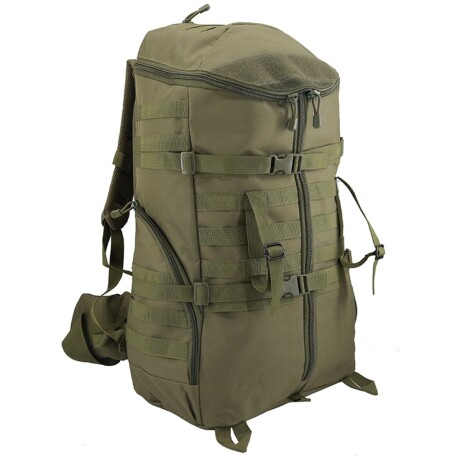 Mochila táctica Tri Zip 70 litros Verde
