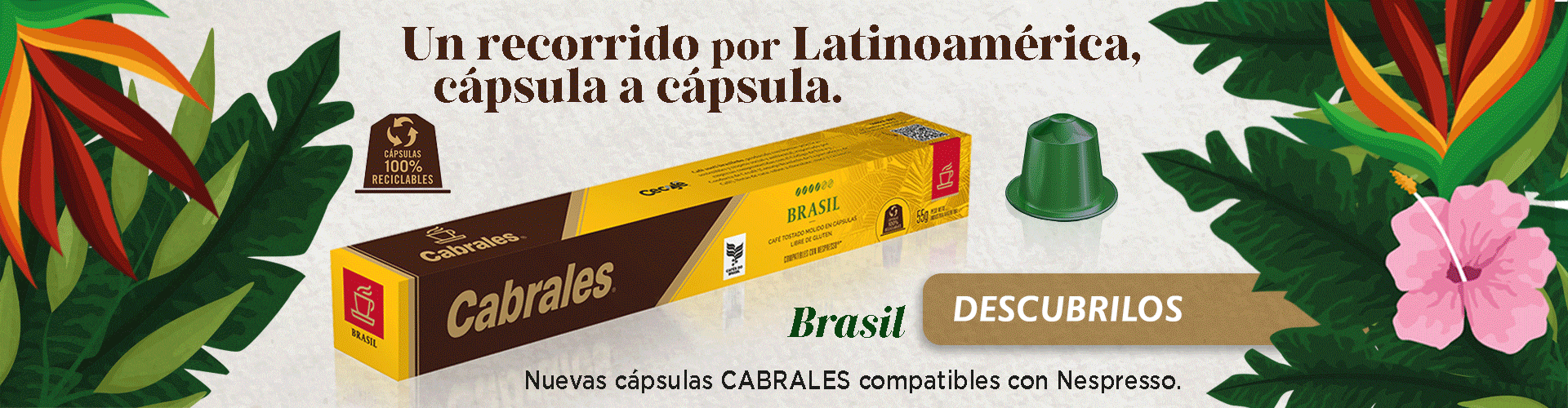 Nuevas Capsulas Cabrales Nespresso
