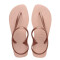 Sandalias de Mujer Havaianas Flash Urban Rosa Ballet - Dorado