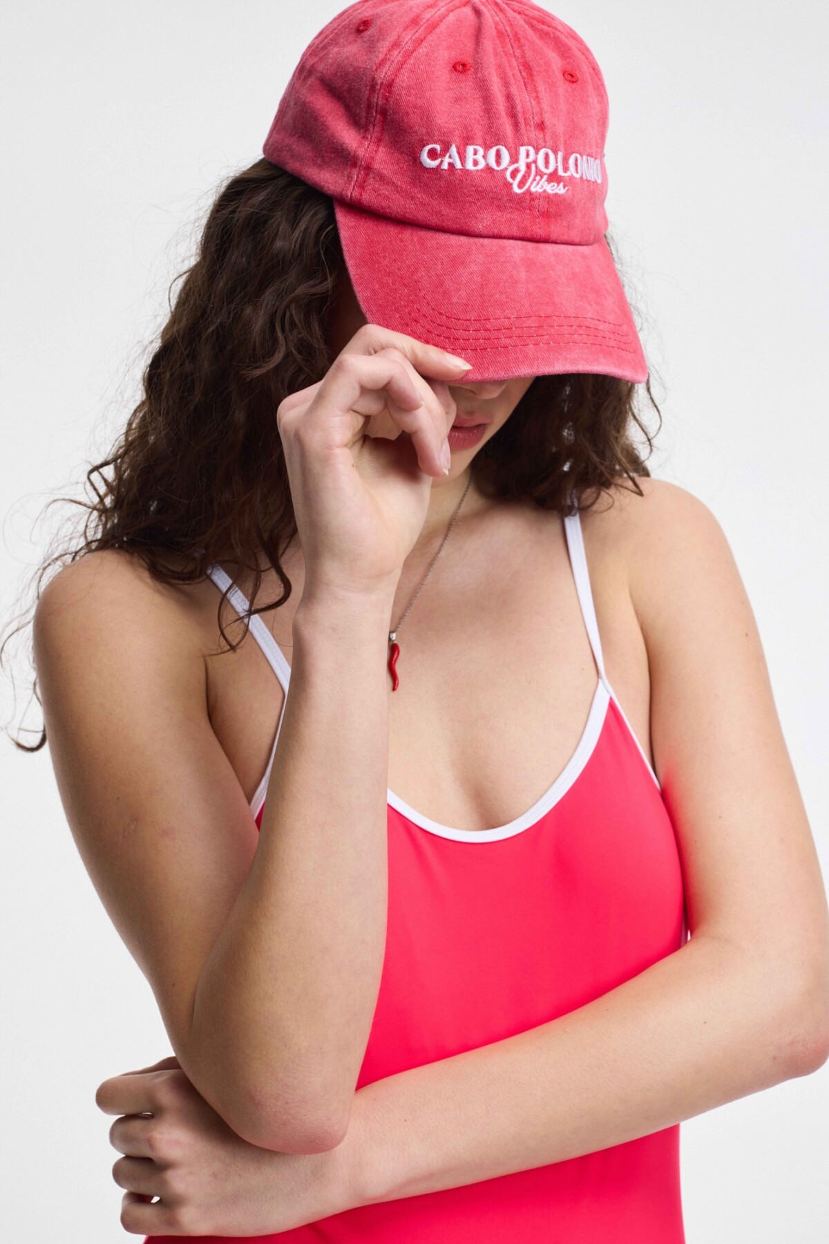 Gorra Gastada Rojo