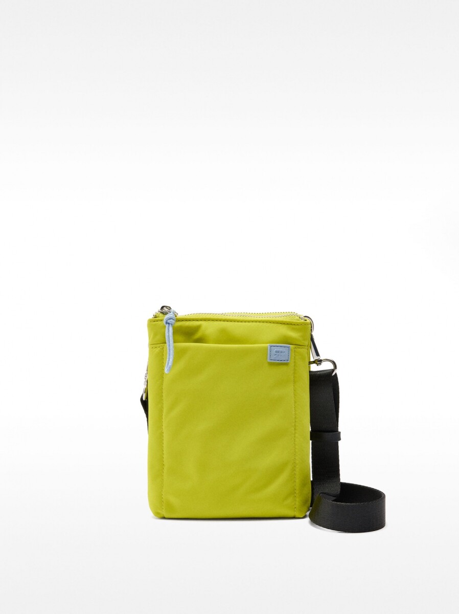 Bolso Bandolera Doble De Nylon - lima 