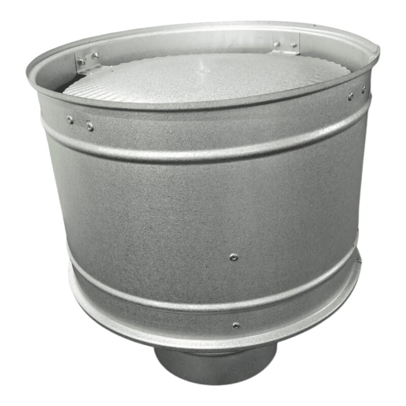 Sombrero Calefactor 4" Chapa Aluminizada Sombrero Calefactor 4" Chapa Aluminizada