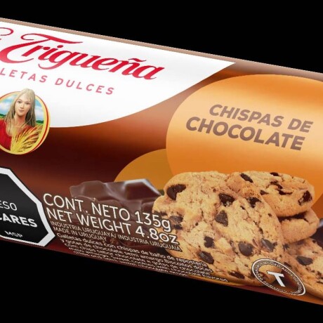 GALLETA DULCE LA TRIGUEÑA 135G CHISPAS CHOCOLATE GALLETA DULCE LA TRIGUEÑA 135G CHISPAS CHOCOLATE