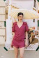 PRE VENTA BLUSA FRESA Morado
