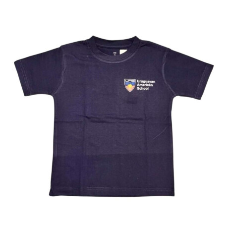 Remera manga corta Uruguayan American School